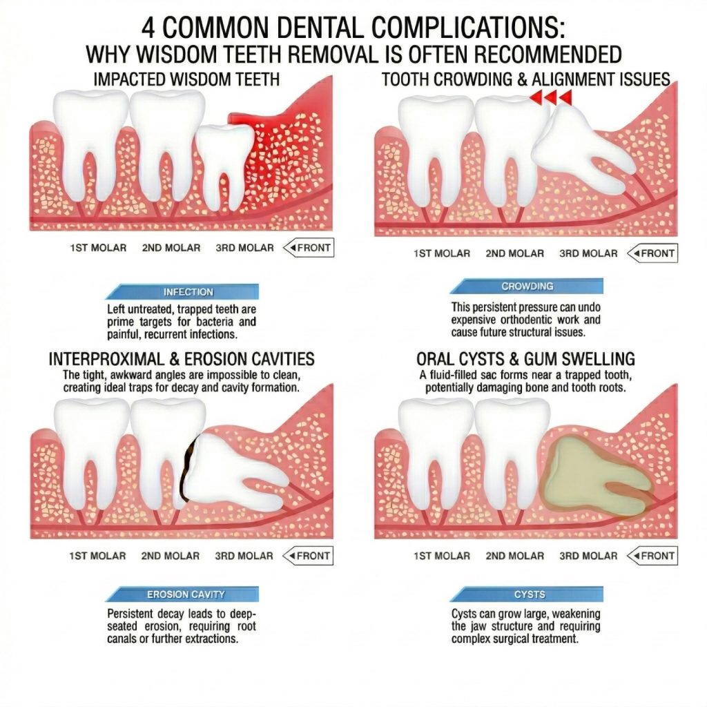 Why extract wisdom tooth?