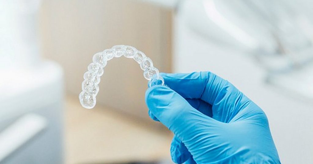 a photo of a clean Invisalign